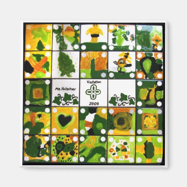 Íman Magnet de classe da Sra. Holscher (Frente)