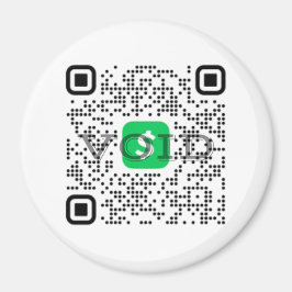 Íman Magnet de Código QR de Aplicativo de Caixa Persona