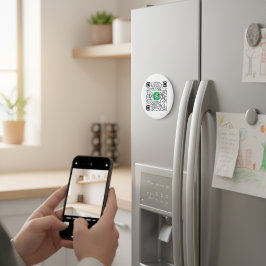 Íman Magnet de Código QR de Aplicativo de Caixa Persona