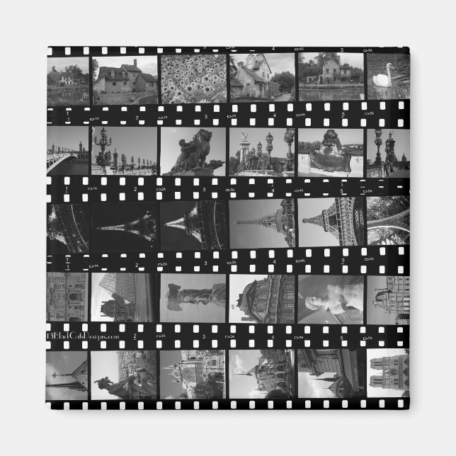 Íman Magnet de coleções de Paris (Frente)