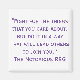 Íman Magnet de cotação RBG notório