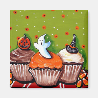 Íman Magnet de Cupcakes de Halloween