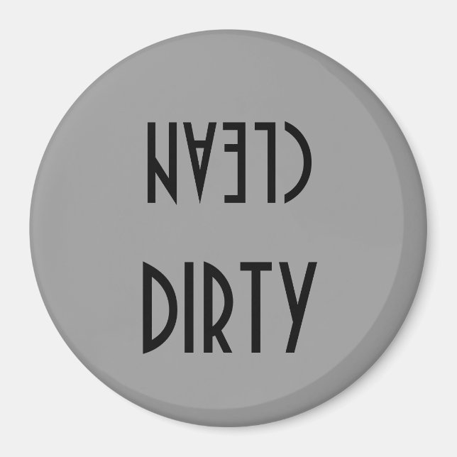 ÍMAN MAGNET DE DESEMBARQUE SUJA/LIMPA (Frente)