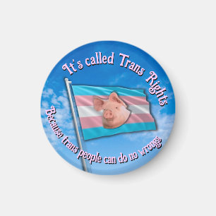Íman Magnet de Direitos Trans