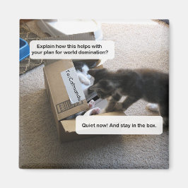 Íman Magnet de Dominação do Mundo Cat