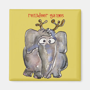 Íman Magnet de Elefante de Cartoon