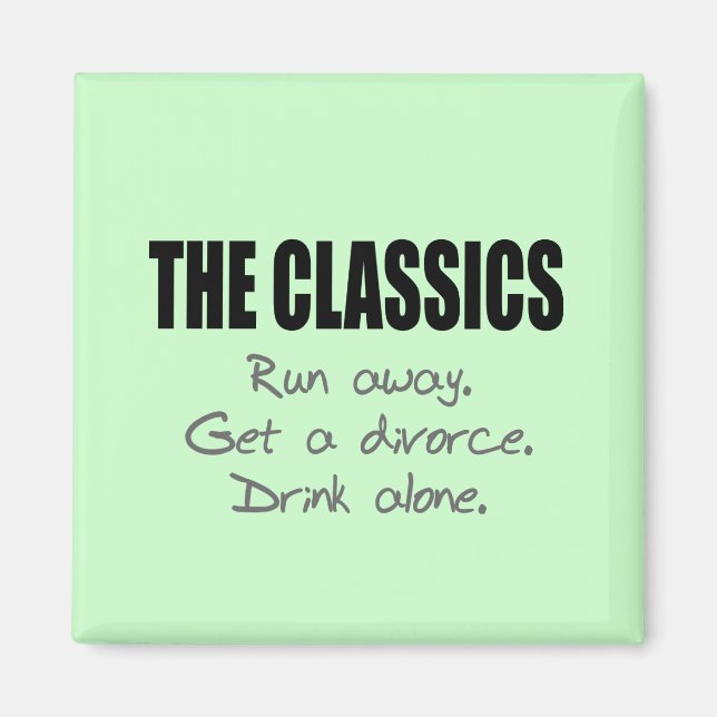 Íman Magnet de Erros Clássicos (Frente)