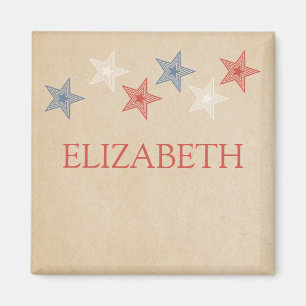 Íman Magnet de Estrelas Patriótica