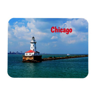 Íman Magnet de Farol de Chicago