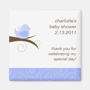 Íman Magnet de Favor de Chá de fraldas Personalizado de