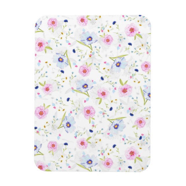 Íman Magnet de Flores de Jardim Fresco (Vertical)