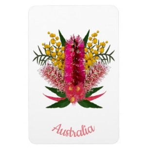 Íman Magnet de Flores Selvagens Australianas