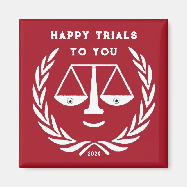 Íman Magnet de Formando da Faculdade de Direito do Advo (Frente)