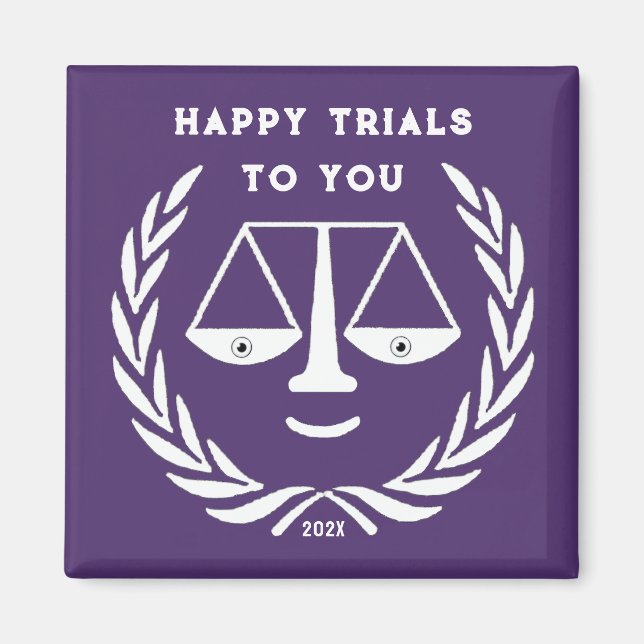 Íman Magnet de Formando da Faculdade de Direito do Advo (Frente)