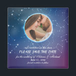 Íman Magnet de Foto de Constelação<br><div class="desc">Está escrito nas estrelas... estamos destinados a ficar juntos. Imã salve a data única. (Shiny-sky-with-constellations-background_891270.htm'>Concebido por Freepik). O ímã é fácil de personalizar com sua redação, fonte, cor da fonte. Não exatamente o que você está procurando? Todos os nossos produtos podem ser personalizados para atender às suas necessidades sem custos...</div>