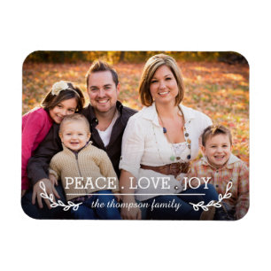 Íman Magnet de Fotografias da Família Love & Joy