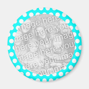 Íman Magnet de Fotografias de Quadro de Bolinhas