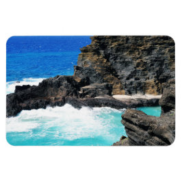 Íman Magnet de Fotografias para Vista Costeira do Havaí