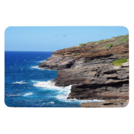 Íman Magnet de Fotografias para Vista Costeira do Havaí