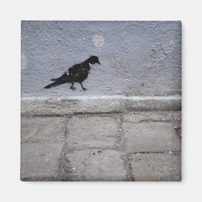 Íman Magnet De Grafite De Pombo (Frente)