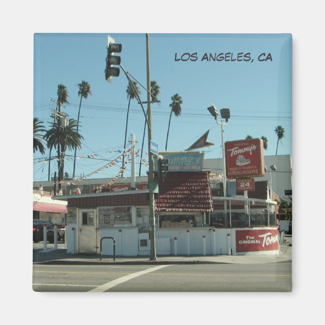 Íman Magnet de Hamburgers de Los Angeles! (Frente)