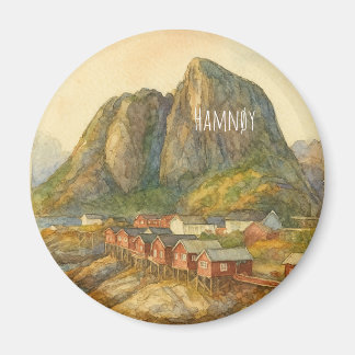 Íman Magnet de Hamnøy, Lofoten Islands, Noruega