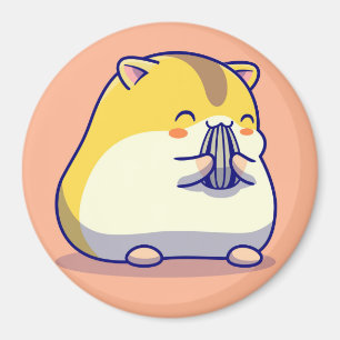 Íman Magnet de Hamster Cortado