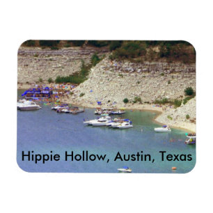 Íman Magnet de Hippie Hollow, Austin Texas