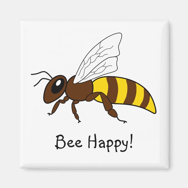 Íman Magnet de Honeybee (Frente)