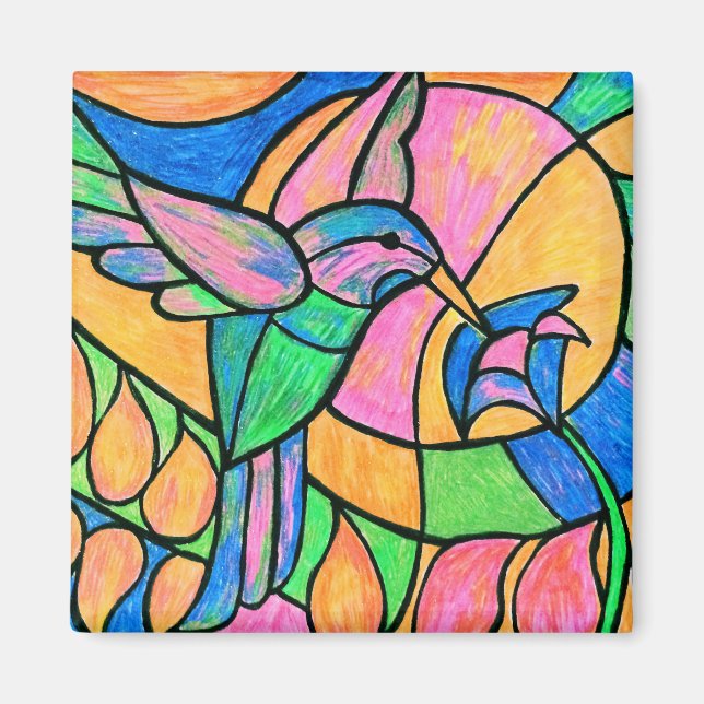 Íman Magnet de Hummingbird (Frente)