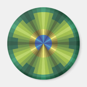 Íman Magnet de Illusão de Peacock