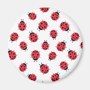 Íman Magnet de Impressão de padrão Ladybug