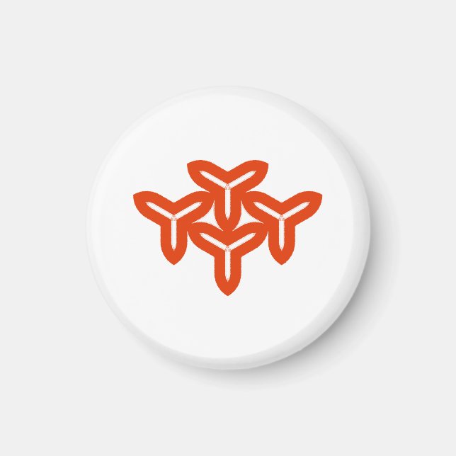 Íman Magnet de lâminas gótico (Frente)