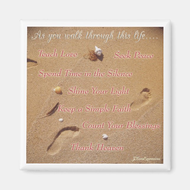 Íman Magnet de Lembretes Suaves (Frente)