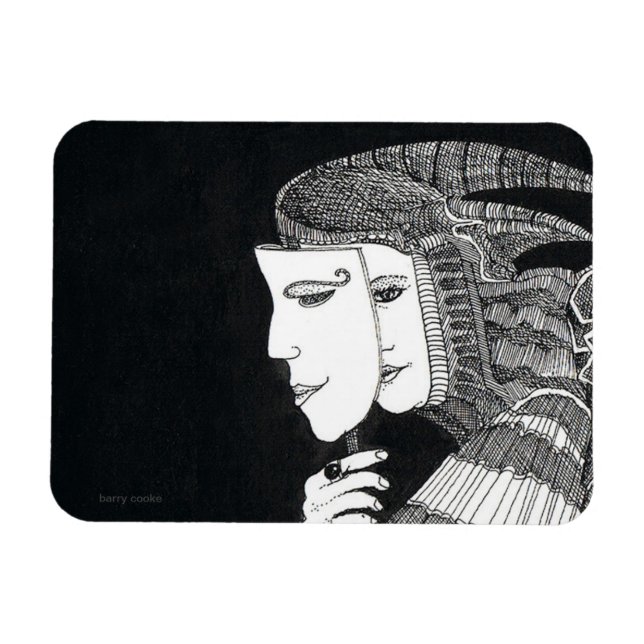 Íman Magnet de máscara (Horizontal)