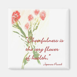 Íman Magnet de Mensagens com Proverb Japonês