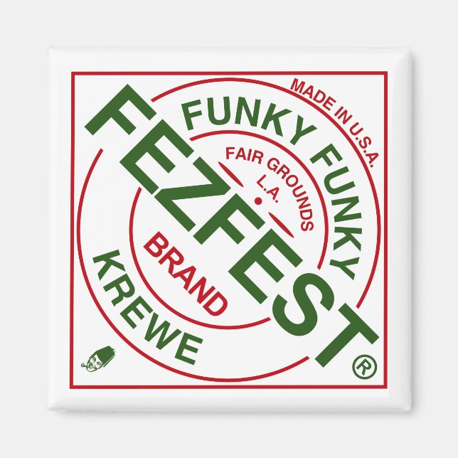 Íman Magnet De Molho Fez-Basco 2018 (Frente)