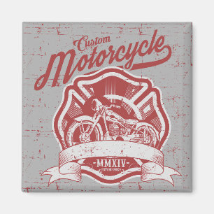 Íman Magnet De Motocicleta Vintage