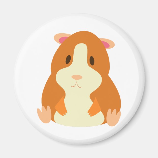 Íman Magnet de Muffin de Cartoon (Frente)