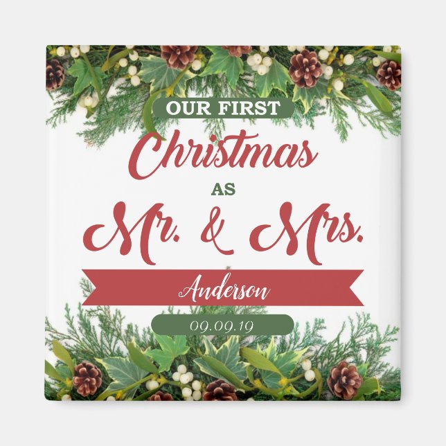 Íman Magnet de Natal (Frente)