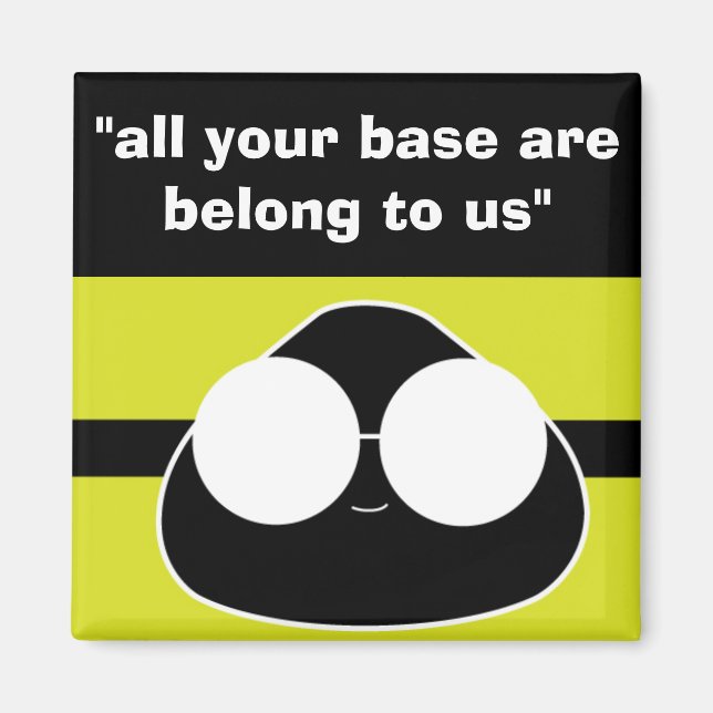 Íman Magnet de NERD personalizável! (Frente)