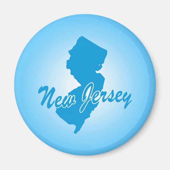 Íman Magnet de Nova Jersey (Frente)