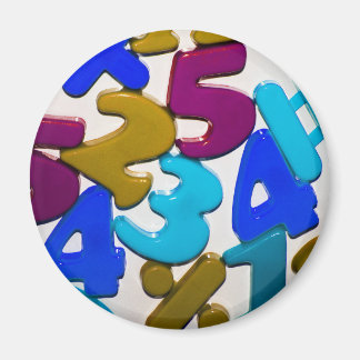 Íman Magnet de Números de Brinquedos Plásticos