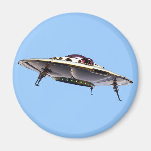 Íman Magnet de OVNI Metálico