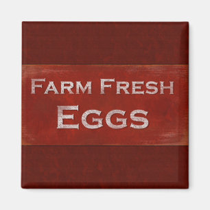 Íman Magnet de Ovos Frescos de fazenda