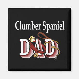 Íman Magnet de PAI de Espanhol Clumber