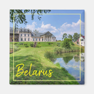 Íman Magnet de Paisagem da Arquitetura Rural da Bielorr