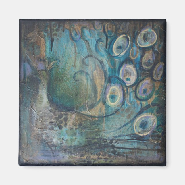 Íman Magnet de Peacock (Frente)