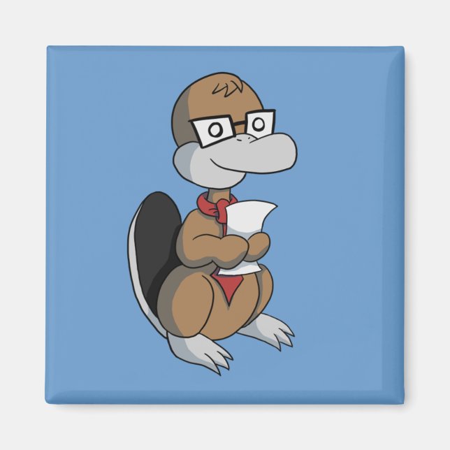 Íman Magnet de Platypi para Empresas (Frente)