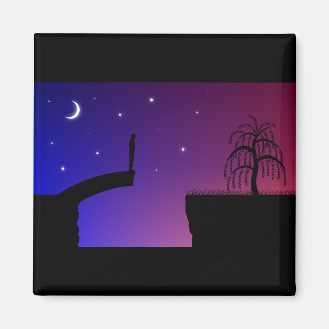 Íman Magnet de ponte quebrada (Frente)